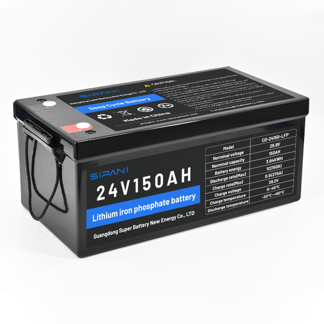 24V 100Ah Lithium-Ionen-Akku Deep Cycle Lifepo4-Akku