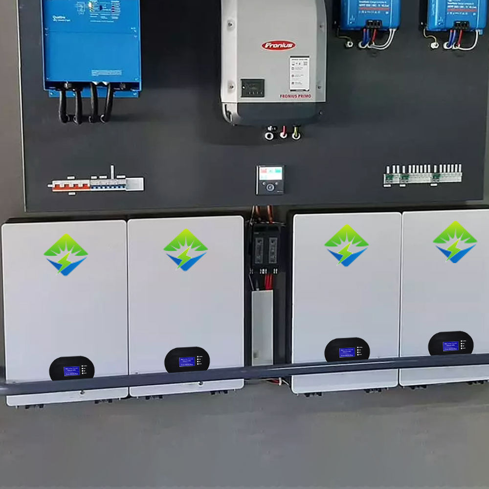 5 Jahre Garantie Wandmontage-Lithium-Eisen-Batterie 51,2 V 200 Ah 10 kWh Batterie Lifepo4 Powerwall für Heim-Solarenergie