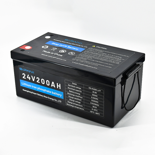 Deep Cycle Lifepo4-Batterie 24 V 200 Ah Lithiumbatterie