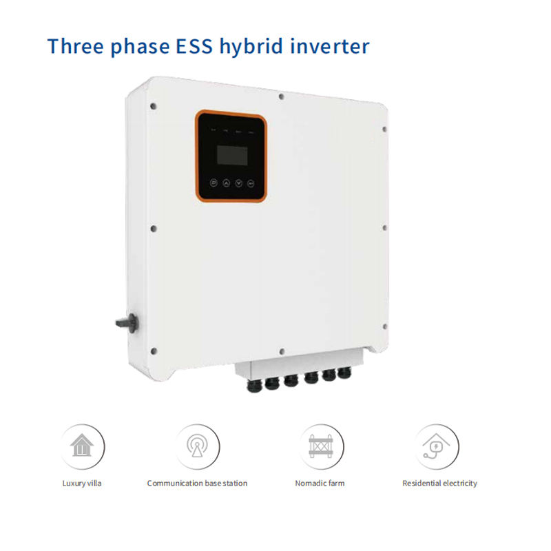 Fabrikpreis Dreiphasen-ESS-Hybrid-Solarwechselrichter Mppt 10 kW 13 kW 15 kW netzunabhängiger 3-Phasen-Hybrid-Solarwechselrichter