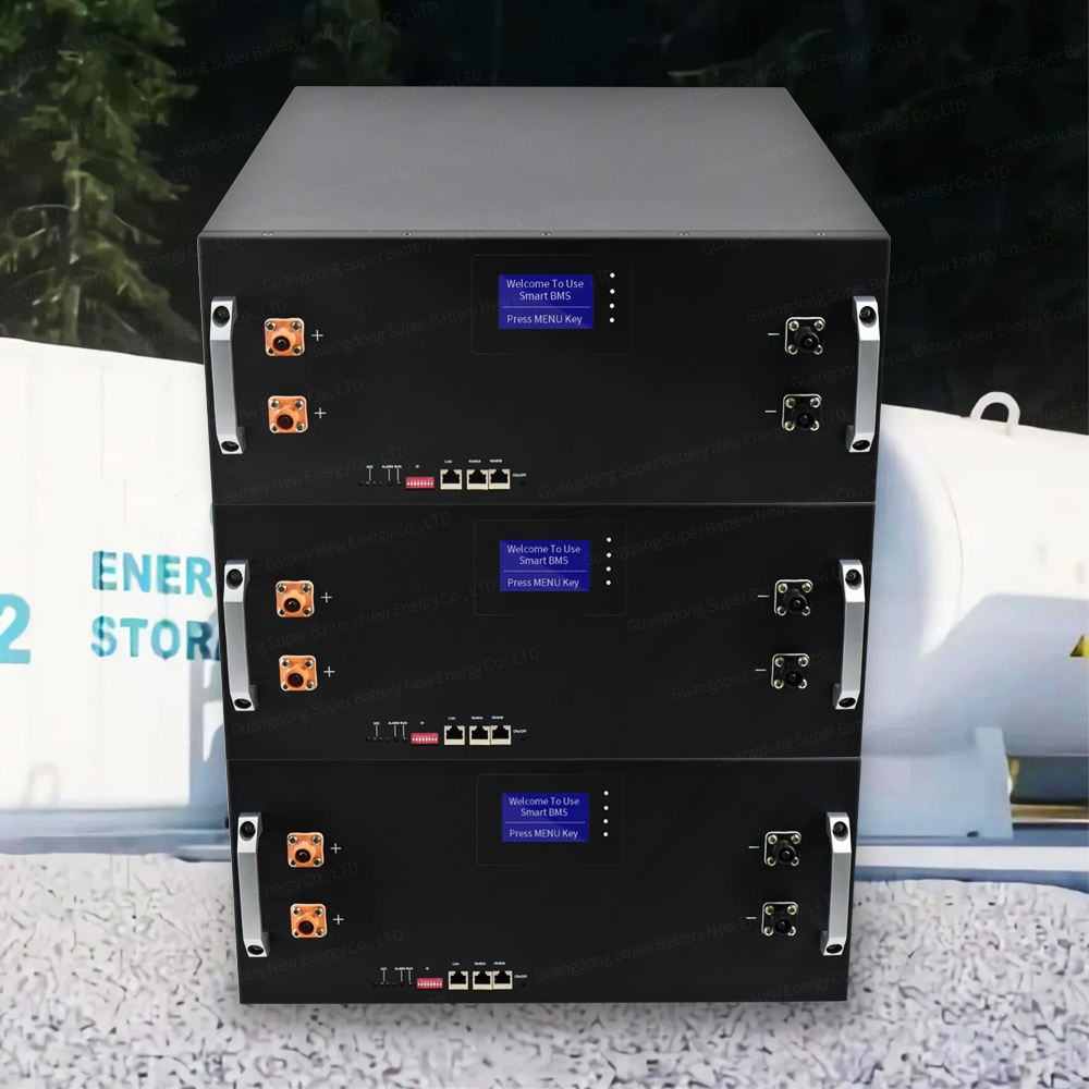 Wiederaufladbare 48-V-100-Ah-Batterie 51,2-V-100-Ah-Lithium-Akku für Server-Rackmontage, Lifepo4-Batterie für 5-kW-Solarsystem