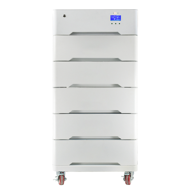 Lithium-Eisenphosphat-Batterie-Netzteil, 51,2 V, 300 Ah, 400 Ah, 500 Ah, LiFePO4, 48 V, 200 Ah, BMS, stapelbarer Lithium-Batteriesatz für zu Hause und Wechselrichter
