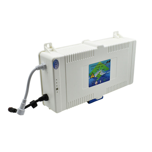 Leichte Straßenlaterne, 12 V, 50 Ah, Lithium-Ionen-Batterien, kleiner wiederaufladbarer Lithium-Ionen-Solar-Akku