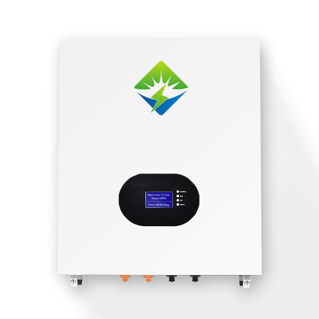 48-V-Lithium-Ionen-Akku, 200 Ah, wiederaufladbare Li-Ionen-Akkus für Wandmontage, 10 kWh, Lifepo4 für Solarenergiesystem