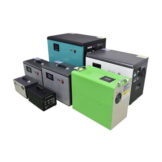 Tragbares 110/220-VAC-Ausgangs-Powerbank-Speicher-Backup-Netzteil für den Außenbereich, 3000 W/6000 W/8000 Solarstromanlage