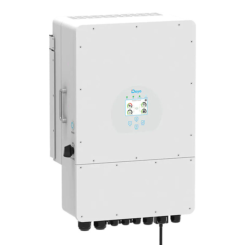 30 kW Solarstromanlage Batterie Deye Hybrid-Wechselrichter 12 kW MPPT 3-Phasen-Dreiphasen-Solarwechselrichter mit Batterie für Zuhause 48 V