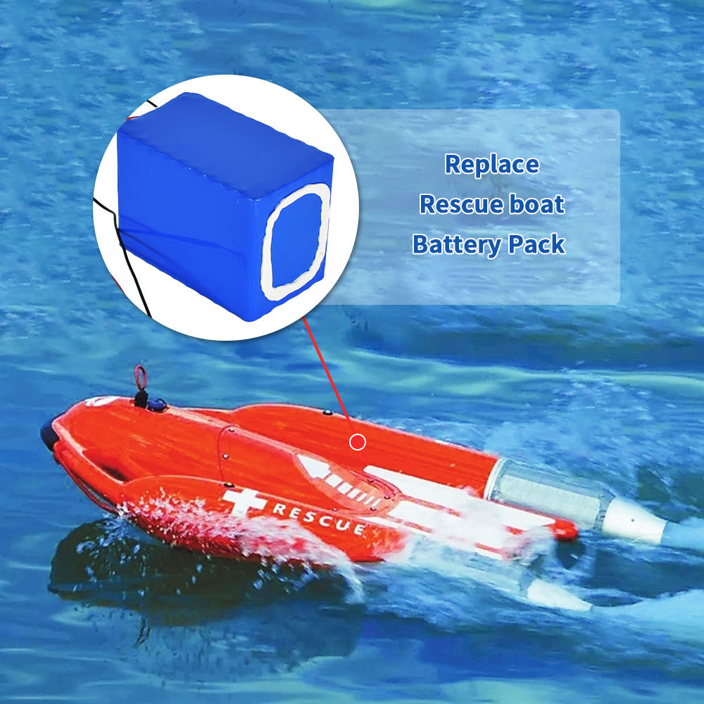 22,2 V 44,4 V Hochleistungs-18650-Lithium-Akku für Wasserrettungsroboter für intelligente ferngesteuerte Ertrinkungsrettung