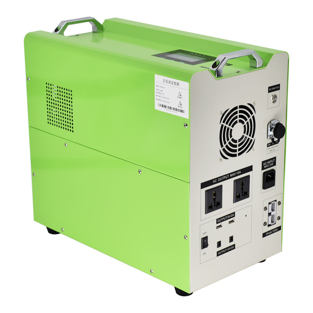 2000 W 2500 Wh Solarstromgenerator 2 kW Lifepo4 Batterie Solarenergiesystem Mppt Heimgebrauch