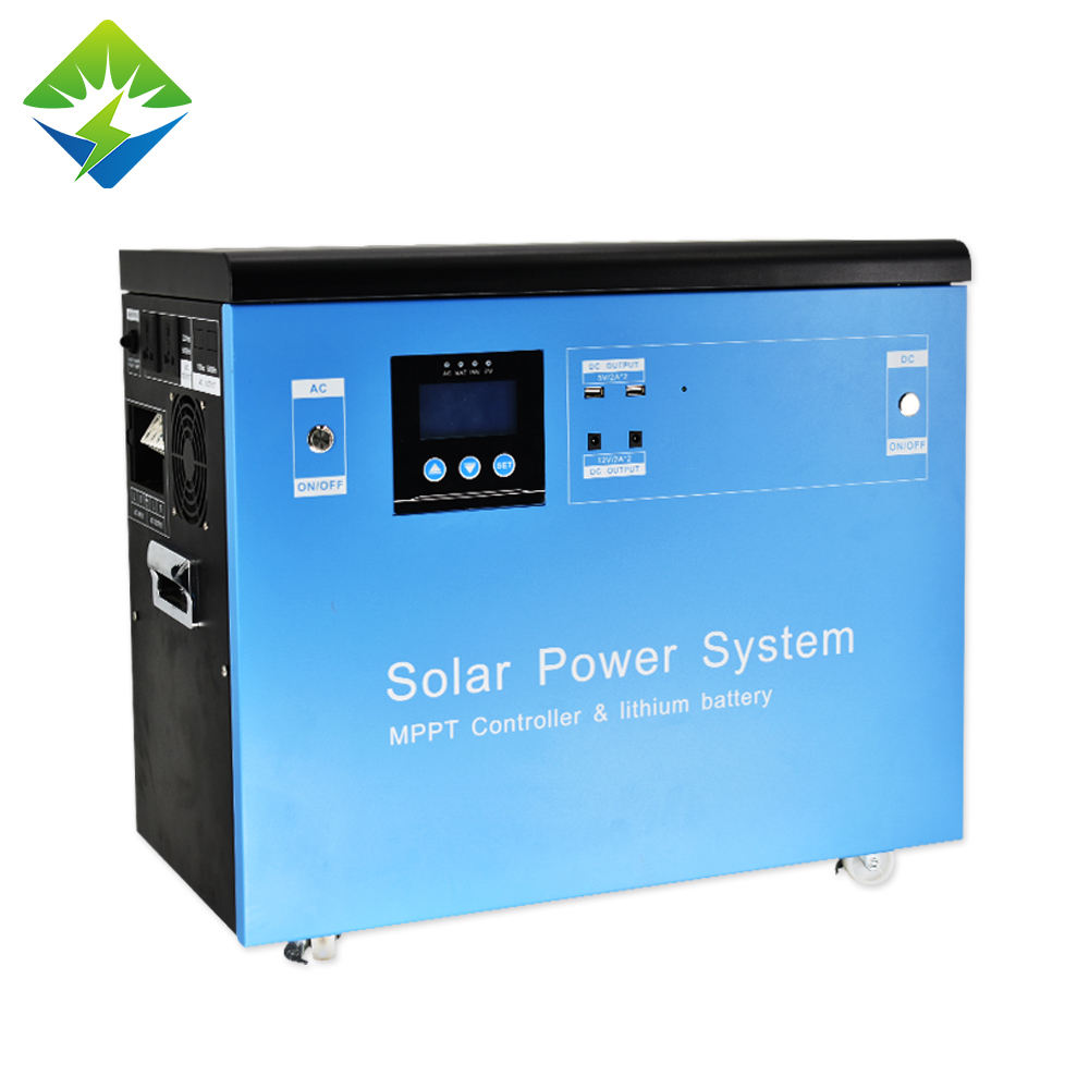 Maßgeschneidertes 3000 Watt 22,2 V 120 Ah tragbares Backup-Offgrid-Solarenergiegenerator-Kraftwerk-Solarstromsystem