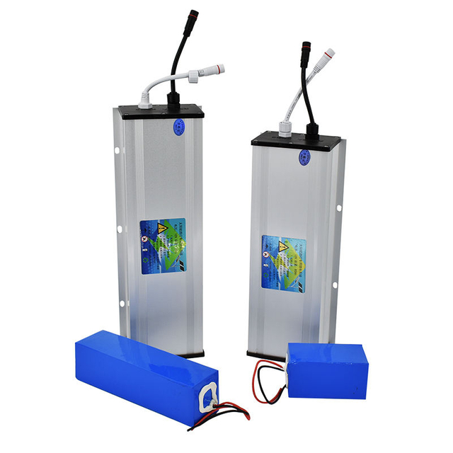 Wasserdichte Aluminiumschale BMS 24V 50Ah Batterie 18650 Solarstraßenlaterne Lithiumbatterie