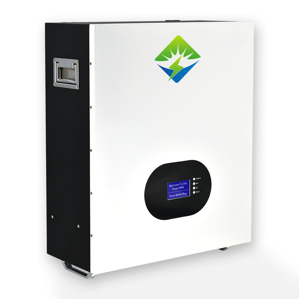 48-V-Lithium-Ionen-Akku, 200 Ah, wiederaufladbare Li-Ionen-Akkus für Wandmontage, 10 kWh, Lifepo4 für Solarenergiesystem