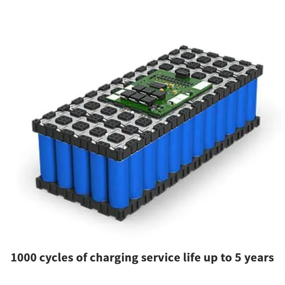 LED-Solar-Straßenlaternenbatterie 7,4 V 12 V 24 V Li-Ion Icr18650 Eingebauter Lithium-Ionen-Akku