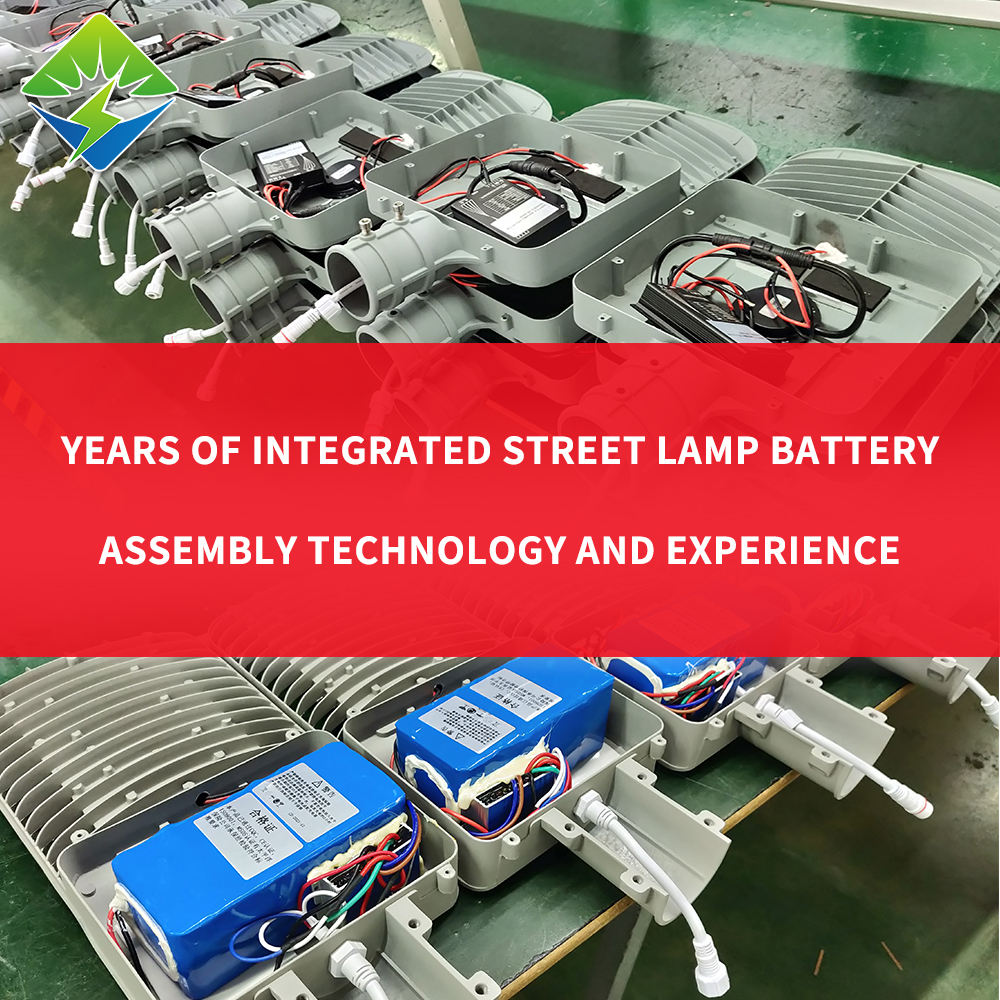 Lithium-Ionen-Batterie Integrierte Straßenlaterne Batterie Lithium-Ionen 11,1 V 15 Ah für Solar-LED-Straßenlaterne