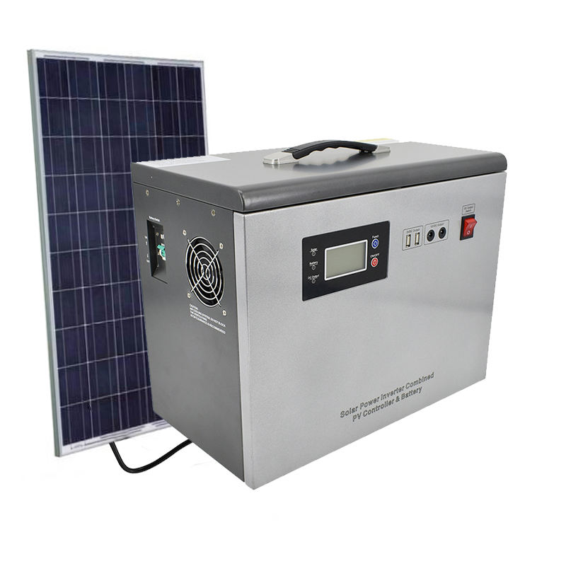 500 W Offline-Solarstromgenerator, Energie-Backup-Generator, tragbares Kraftwerk, Solaranlage für Heimbüro, Notstrom