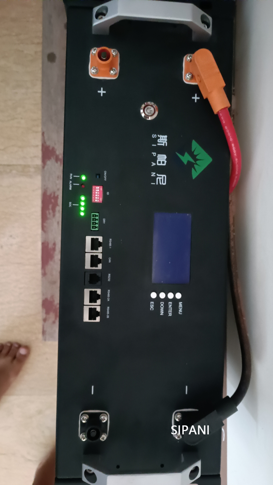 51,2 V 100 Ah Batterie