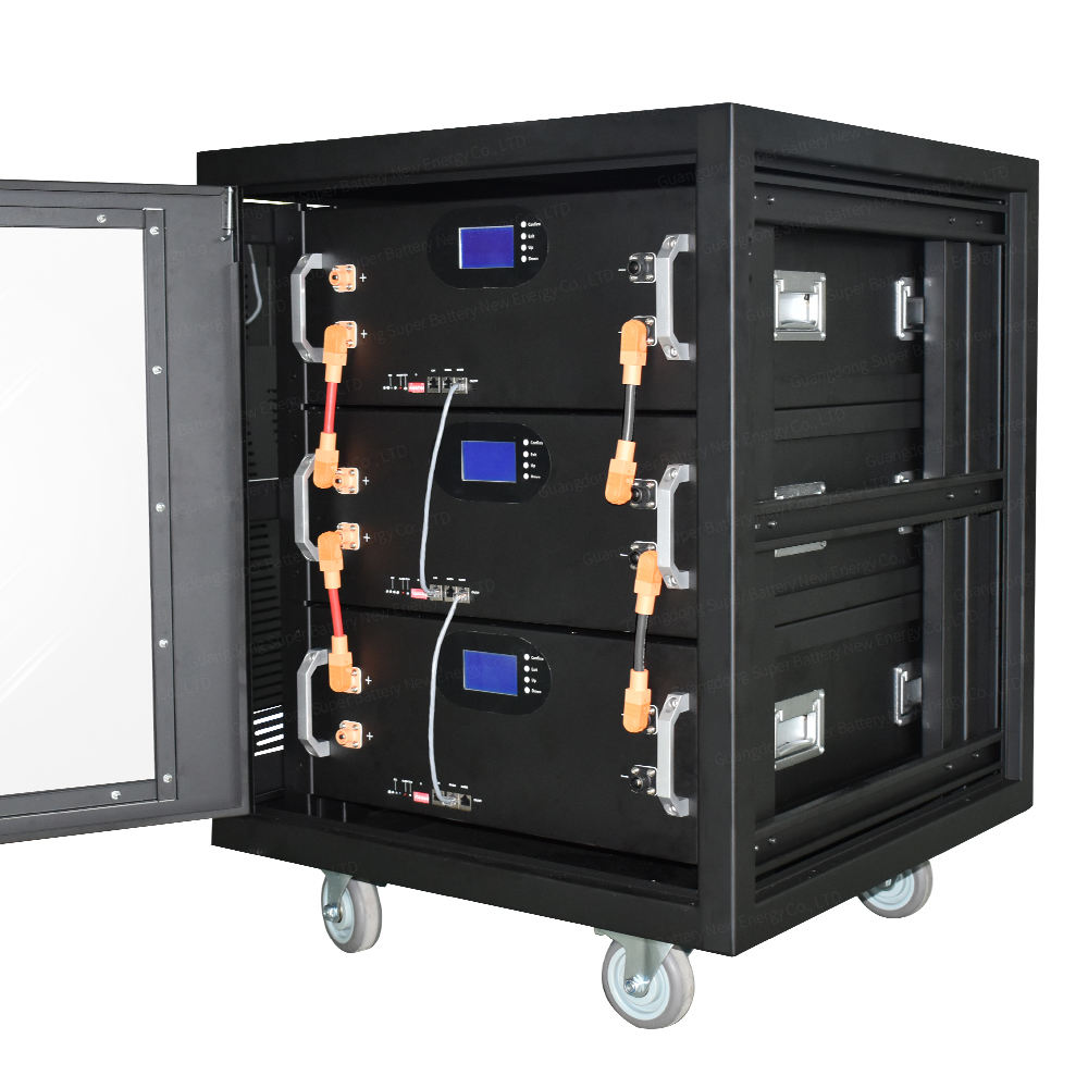 51,2 V 600 Ah Lithium-Ionen-Batterie 30 kW Solarsystem-Schrank-Rack-montierte Server-Rack-Batterie 48 V 30 kWh 40 kWh 50 kWh Lifepo4-Batterie