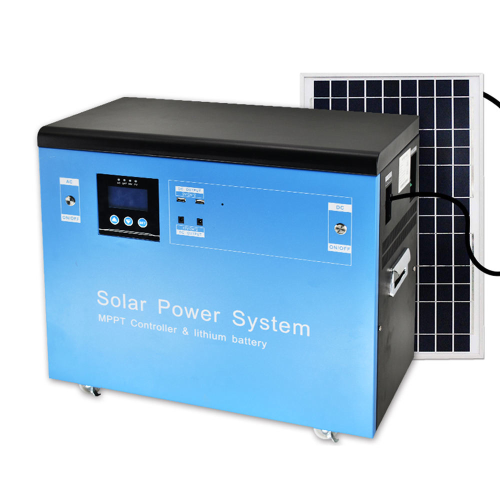 220V 3KW 3KWH Mini tragbares Solargeneratorsystem Solarstromgenerator für Wohnmobil/Van/Marine/Solar/Golfwagen/CPAP/Camping