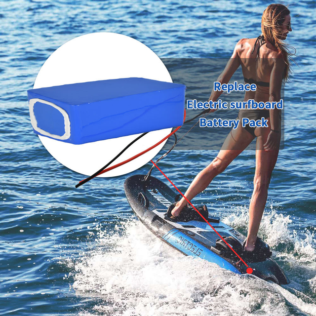 OEM 36 V 48 V 60 V 72 V 20 Ah 30 Ah 40 Ah 50 Ah Efoil-Folien-Jet-Board Hydrofoil-betriebener elektrischer Surfbrett-Lithium-Ionen-Akku